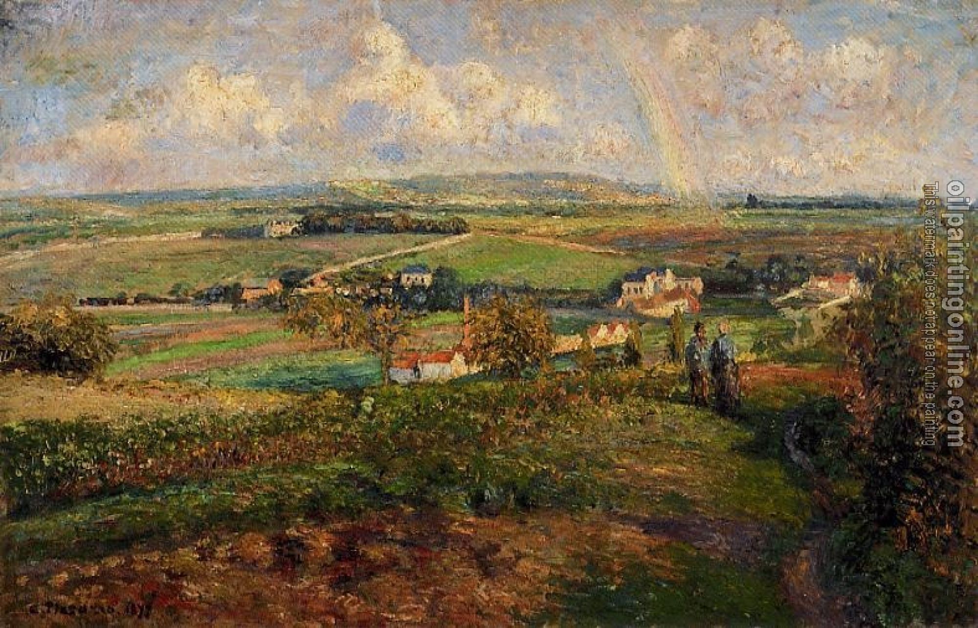 Pissarro, Camille - Rainbow, Pontoise